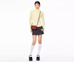 The Croc-Embossed Mini Shoulder Bag Marc Jacobs -Mode Sacs Magasin 196611021241d6