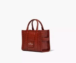 Croc-Embossed Mini Tote Bag Marc Jacobs -Mode Sacs Magasin 196611021401d3