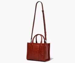 Croc-Embossed Mini Tote Bag Marc Jacobs -Mode Sacs Magasin 196611021401d4