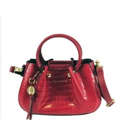 Mini Sac Bandoulière Ted Lapidus Gretel Croco -Mode Sacs Magasin 3022518923180