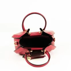 Mini Sac Bandoulière Ted Lapidus Gretel Croco -Mode Sacs Magasin 3022518923180d2