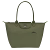 Sac Porté épaule Longchamp (M) Le Pliage Green