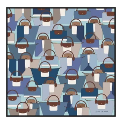 Foulard Naturel Longchamp -Mode Sacs Magasin 3597922102518