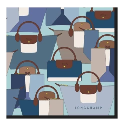 Foulard Naturel Longchamp -Mode Sacs Magasin 3597922102518d1