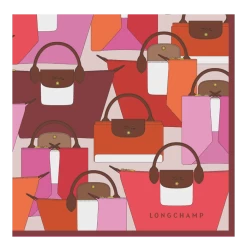 Foulard Naturel Longchamp -Mode Sacs Magasin 3597922102570d1