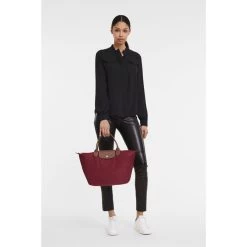 Sac Porté Main (M) Longchamp Le Pliage Original -Mode Sacs Magasin 3597922208968d5