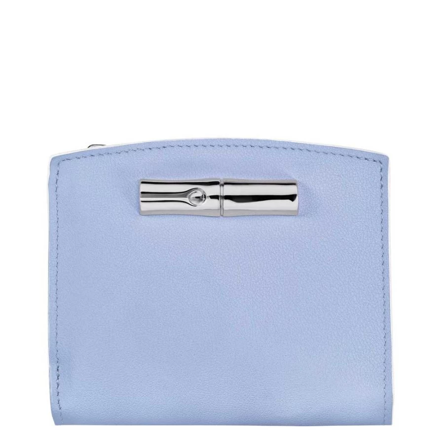 Portefeuille Cuir Longchamp Roseau