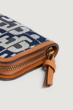 GERARD DAREL Porte-monnaie Toile Et Cuir Gérard Darel -Mode Sacs Magasin 3605139374212d4