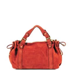 GERARD DAREL Sac 24 H Gérard Darel Velours Folk