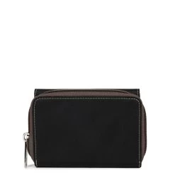 Portefeuille Toile Et Cuir Lancaster Basic -Mode Sacs Magasin 3605820735582d1