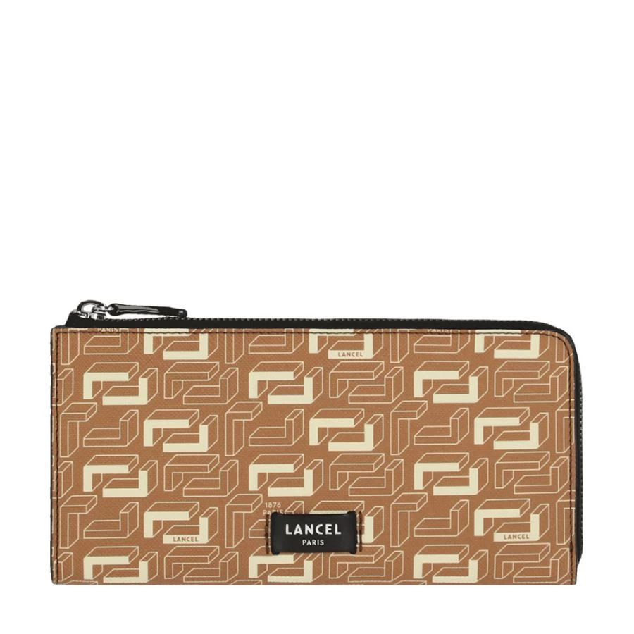 Portefeuille Toile Et Cuir Lancel Lancelgram 3 Portefeuille Toile Et Cuir Lancel Lancelgram