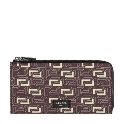 Portefeuille Toile Et Cuir Lancel Lancelgram 11 Portefeuille Toile Et Cuir Lancel Lancelgram -Mode Sacs Magasin 3606201489049