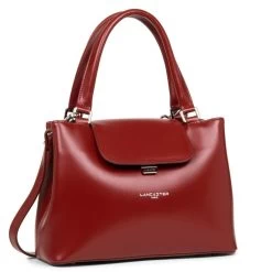 Sac Porté Main Lancaster Suave Ace -Mode Sacs Magasin 433 29 carmin1