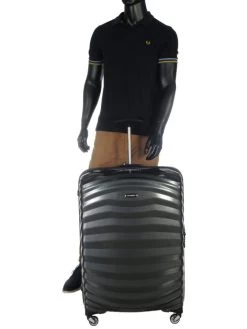 Valise 81 Cm 2 Kg Samsonite Lite-Shock -Mode Sacs Magasin 5414847523434d5