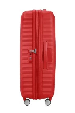 Valise 77 Cm 4 Kg American Tourister Soundbox -Mode Sacs Magasin 88474 1226 spinner 7728 tsa exp side