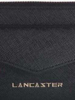 Portefeuille Cuir Lancaster Saffiano Signature -Mode Sacs Magasin la127 04d3 lanadelinenoir