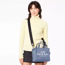 The Mini Tote Bag Marc Jacobs -Mode Sacs Magasin m0016493 blued1