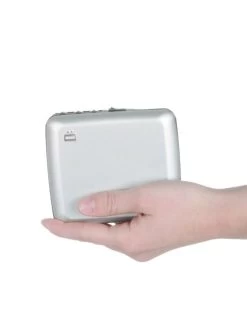 Porte-cartes Metal Ogon Code Wallet -Mode Sacs Magasin ogcwd5ogoncodewsil