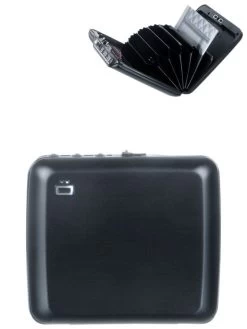 Porte-cartes Metal Ogon Code Wallet -Mode Sacs Magasin ogcwogoncodewblk