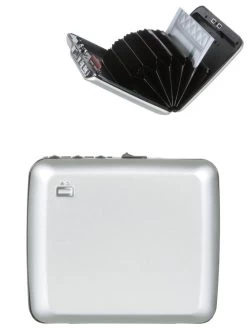 Porte-cartes Metal Ogon Code Wallet