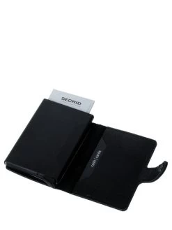 Porte-cartes Cuir Secrid Miniwallet -Mode Sacs Magasin sec mcd4 secrcrisnoir