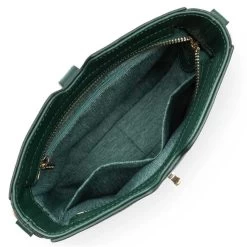 Sac Bandoulière Lancaster Foulonné Milano -Mode Sacs Magasin vert3